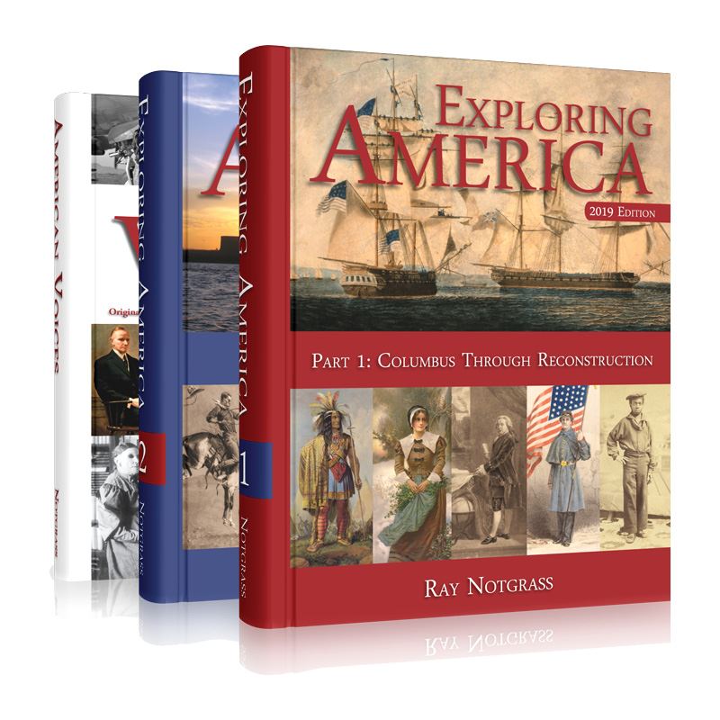 Exploring America Curriculum Package