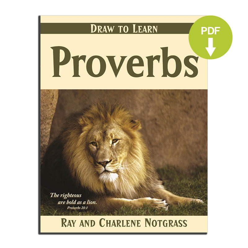 Draw to Learn Proverbs Ebook (Download)