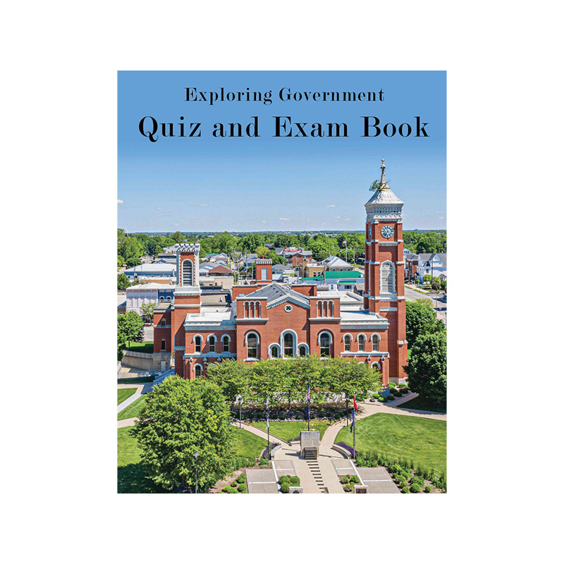 Exploring Government Quiz and Exam Book