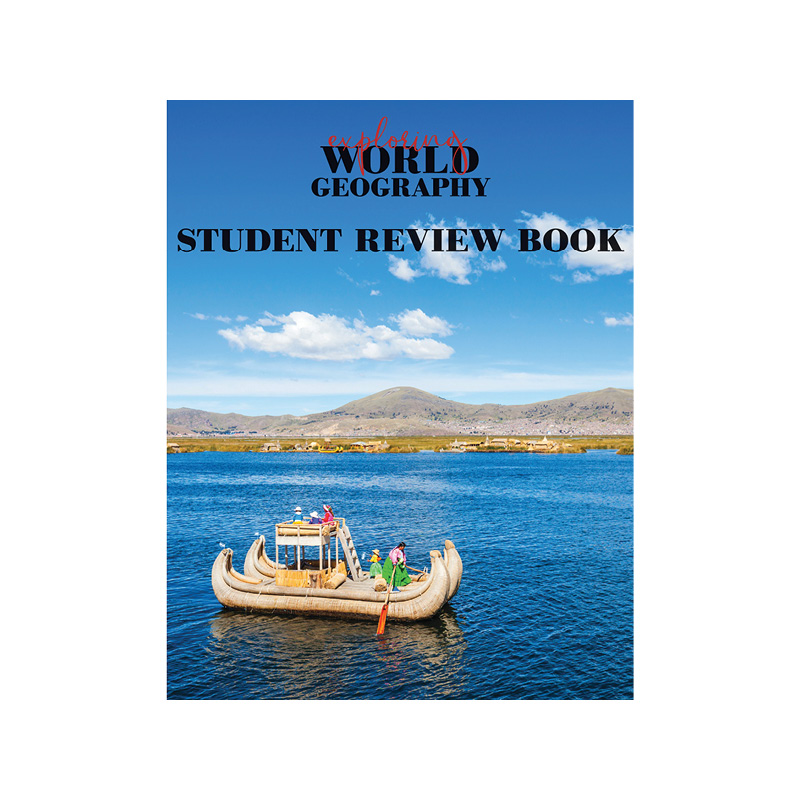 Exploring World Geography Student Review Book