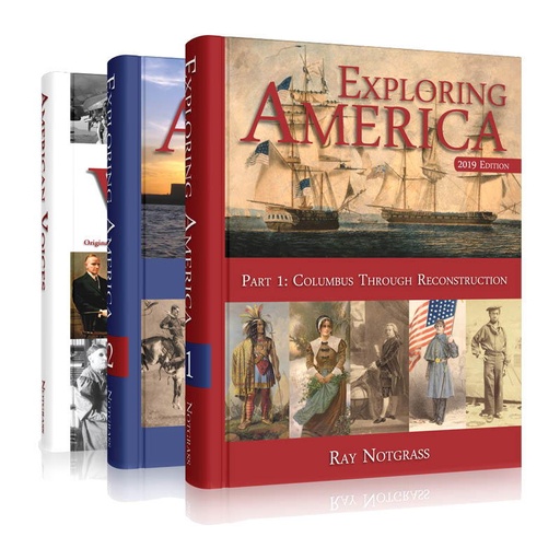 [EACPC] Exploring America Curriculum Package (Clearance)