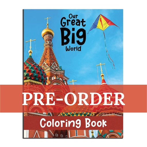 [OGBWCB] Our Great Big World Coloring Book (Pre-Order)