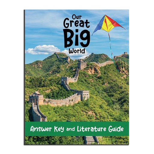 [OGBWAKC] Our Great Big World Answer Key and Literature Guide (Clearance)