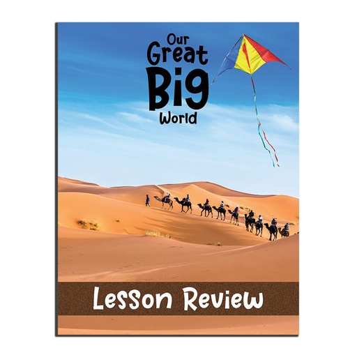 [OGBWLRC] Our Great Big World Lesson Review (Clearance)